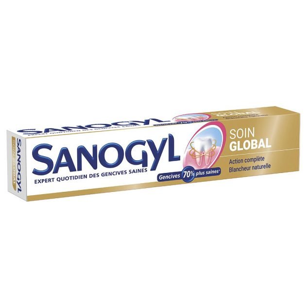 Sanogyl dent soin global+blancheur 75ml