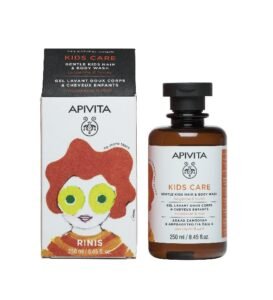 APIVITA GEL CHEVEUX & CORPS POUR ENFANTS MANDARINE ET MIEL 250 ML