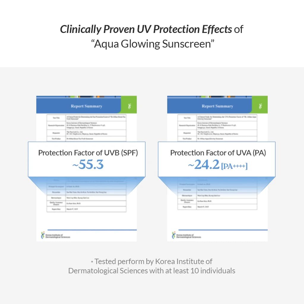 DR ALTHEA AQUA GLOWING SUNSCREEN 45 ML – Image 7