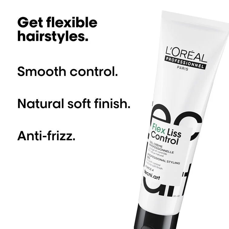 L'OREAL PROFESSIONNEL TECNI ART LISS CONTROL GEL CREME FORCE 2 150ML – Image 4
