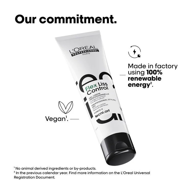 L'OREAL PROFESSIONNEL TECNI ART LISS CONTROL GEL CREME FORCE 2 150ML – Image 2