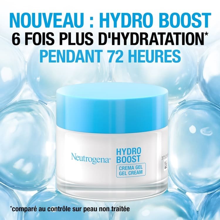 NEUTROGENA HYDRO BOOST HYDRATANT GEL-CREME POT 50ML – Image 3