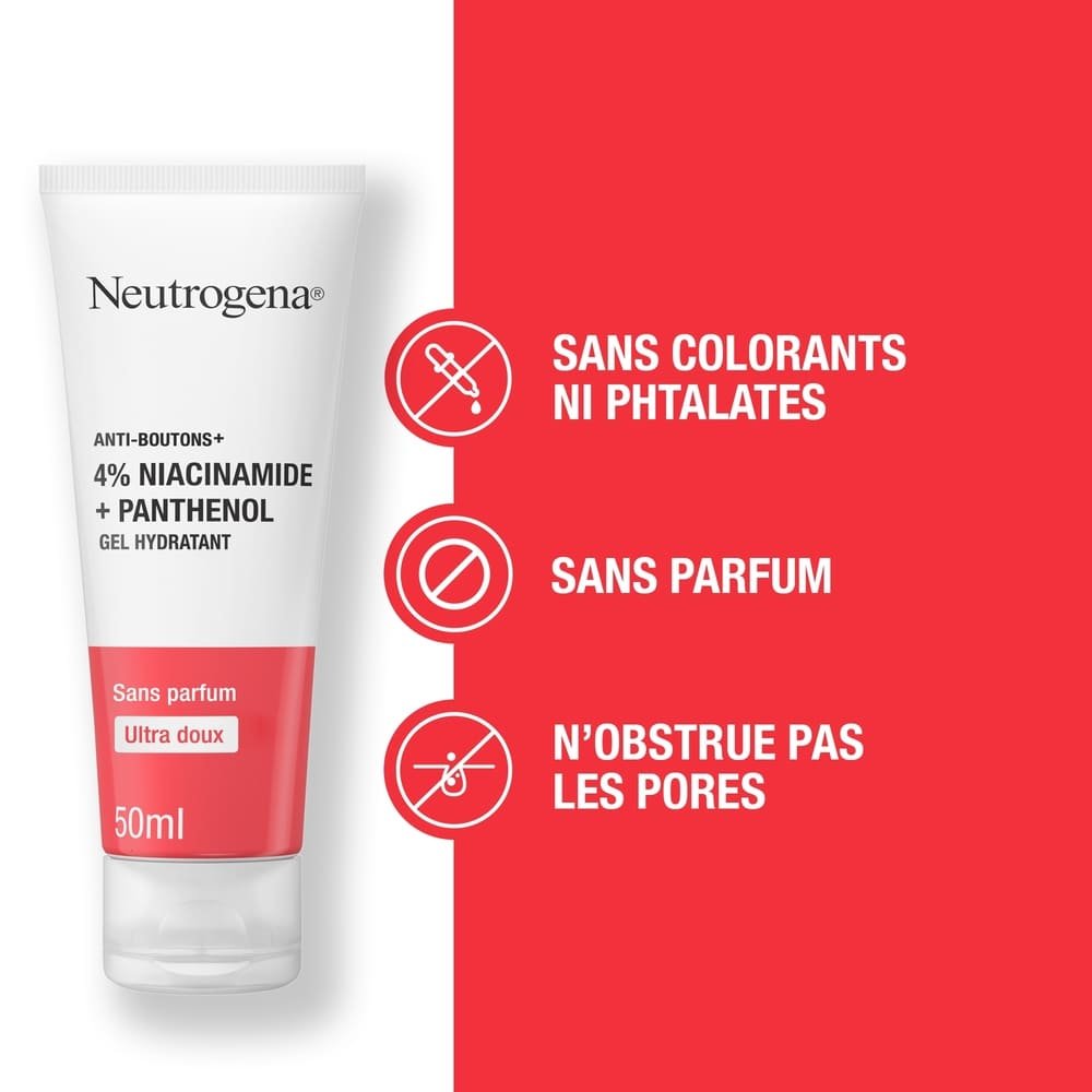 NEUTROGENA ANTI BOUTONS+ GEL HYDRATANT 50ML – Image 2