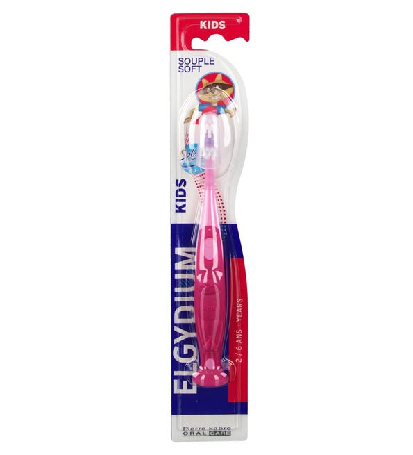 Elgydium Kids – Brosse à dents Souple 2-6 Ans