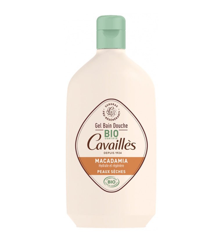 CAVAILLES GEL BAIN DOUCHE HUILLE DE MACADAMIA PEAUX SÈCHES 400 ML
