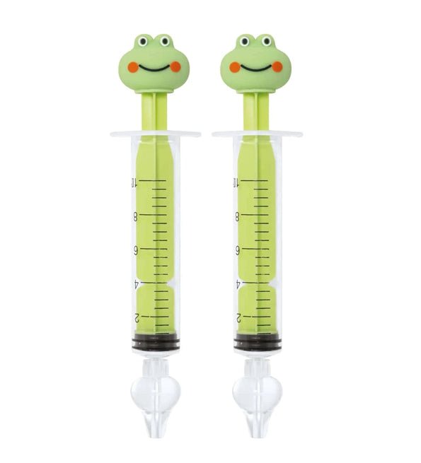 L2N Pharma Lot de 2 Seringues Bébé pour Lavage Nasal Grenouille
