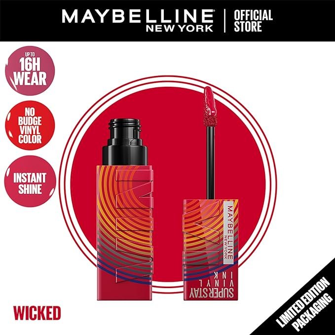 MAYBELLINE SUPER STAY VINYL INK LIQUID LIP COLOR LTD EDITION MUSIC COL – Image 7