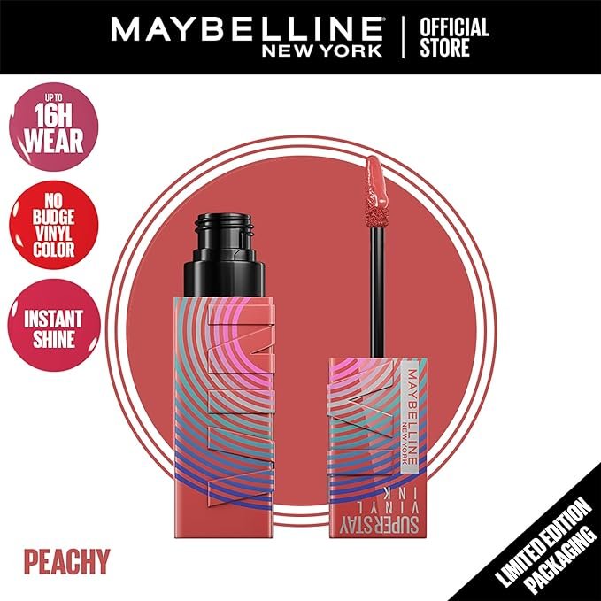 MAYBELLINE SUPER STAY VINYL INK LIQUID LIP COLOR LTD EDITION MUSIC COL – Image 9