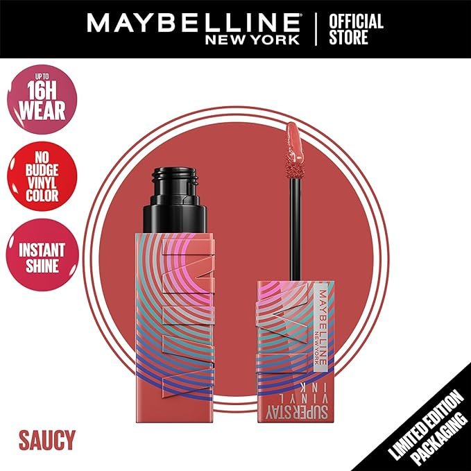 MAYBELLINE SUPER STAY VINYL INK LIQUID LIP COLOR LTD EDITION MUSIC COL – Image 10
