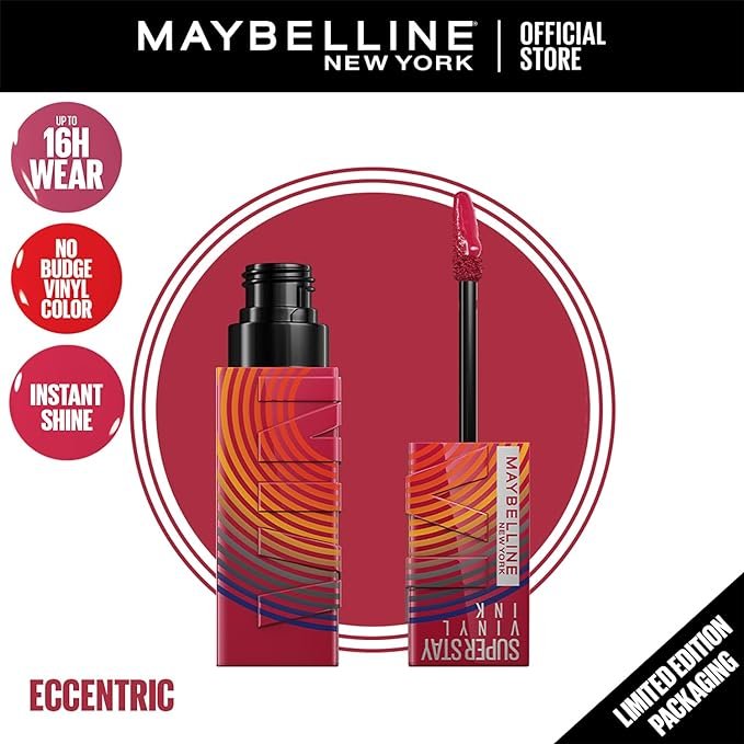 MAYBELLINE SUPER STAY VINYL INK LIQUID LIP COLOR LTD EDITION MUSIC COL – Image 8