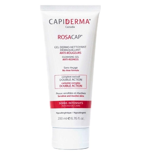 Capiderma Rosacap gel derme-nettoyant démaquillant 200 ml