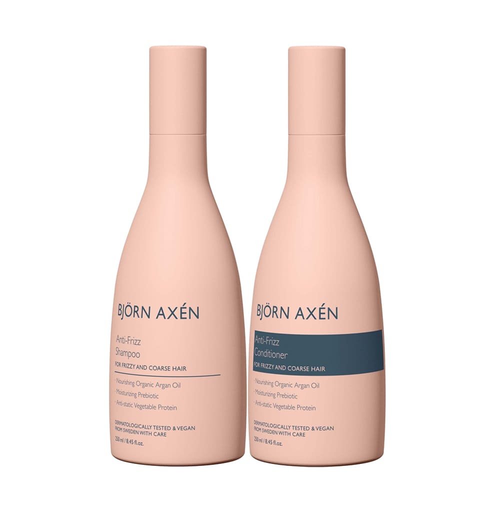 BJORN AXEN PACK ANTI FRIZZ SHAMPOOING + CONDITIONER 250ML