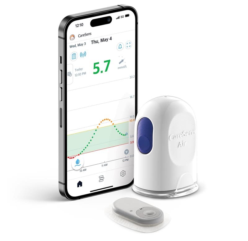 CareSens Air Surveillance continue du glucose Capteur 15 jours – Image 2