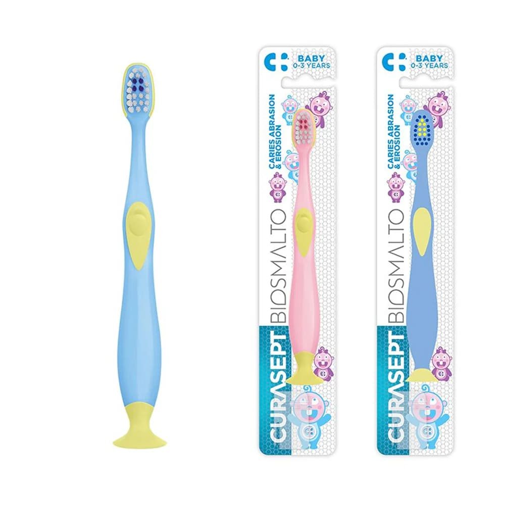 Curasept Brosse à dents Biosmalto Baby 0-3 ans