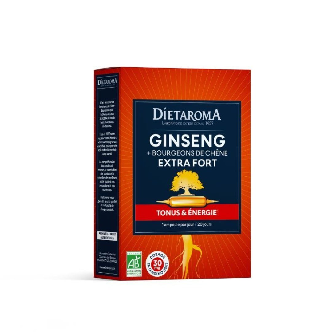 DIETAROMA Ginseng gelée royale 20 ampoules