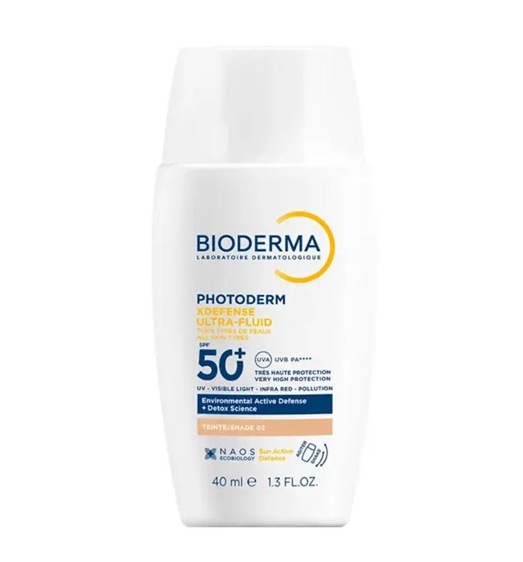 BIODERMA PHOTODERM XDEFENSE ULTRA FLUID SPF 50+ TEINTE 02 40ML