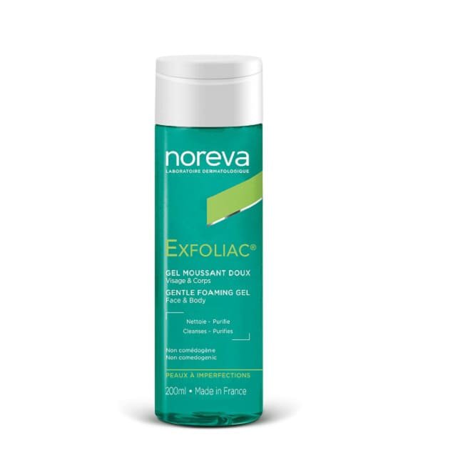 NOREVA EXFOLIAC GEL MOUSSANT DOUX 200ml