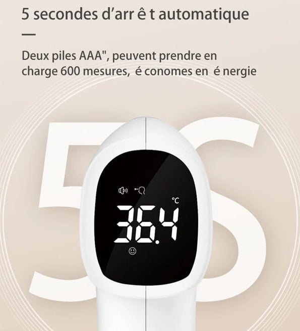 L2N Pharma Thermomètre Frontal Infrarouge écran LED – Image 3