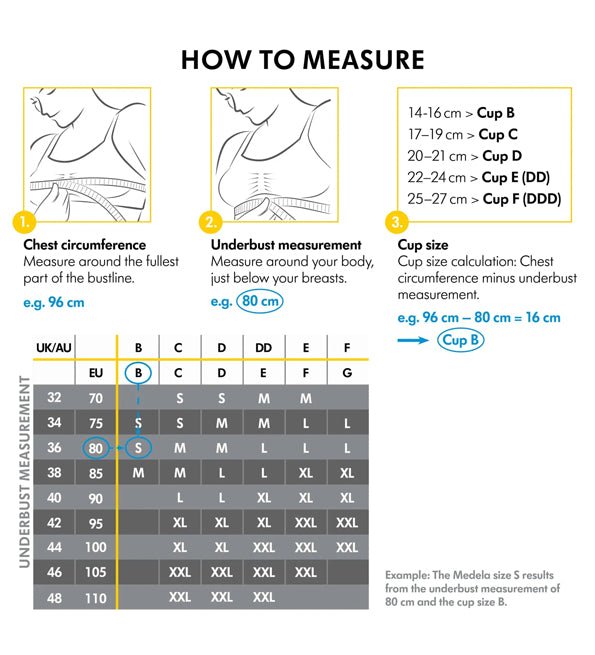 Medela Soutien-gorge de grossesse et d’allaitement Keep Cool Blanc S, M, L, XL – Image 5