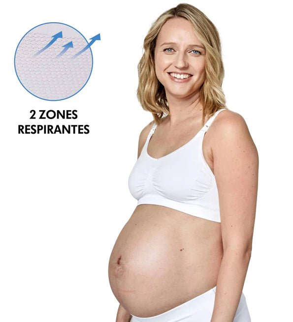 Medela Soutien-gorge de grossesse et d’allaitement Keep Cool Blanc S, M, L, XL – Image 3