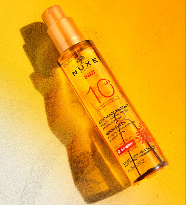 NUXE Sun Huile Bronzante Faible Protection SPF10 150 ml – Image 2