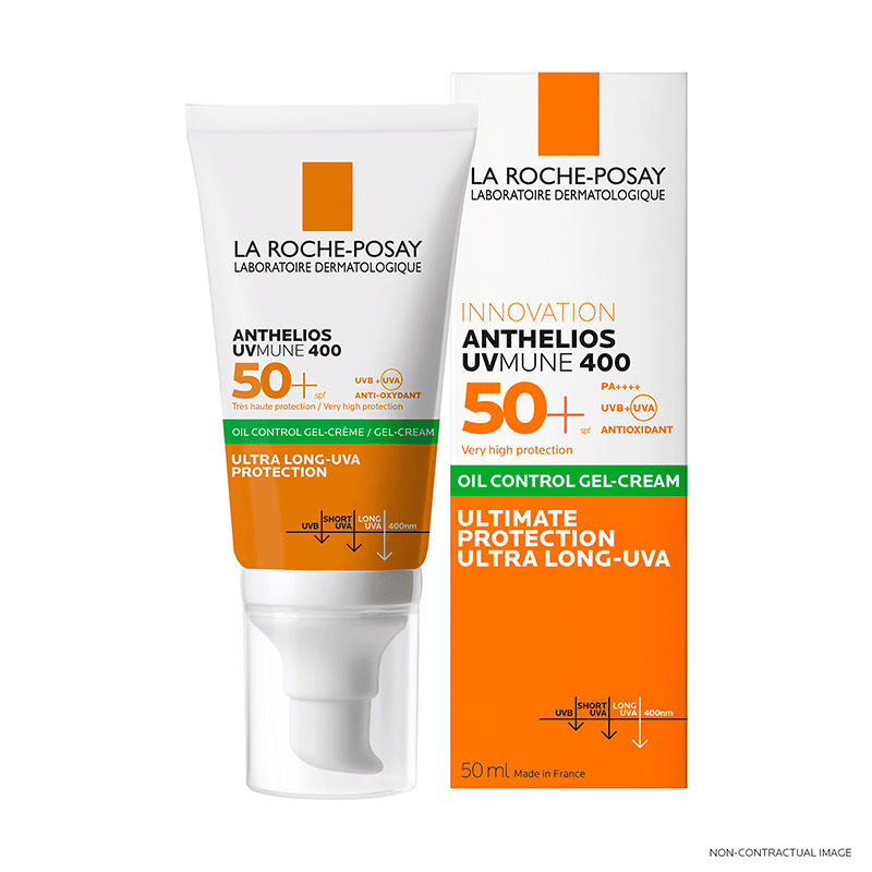 La roche-posay anthelios oil control invisible spf50+ peau m à g 50ml = Eau thermale 50ML OFFERT – Image 4