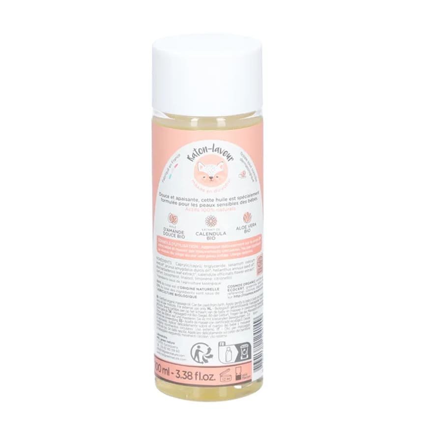 MKL BABY GREEN HUILE DE MASSAGE BIO 100ML – Image 3