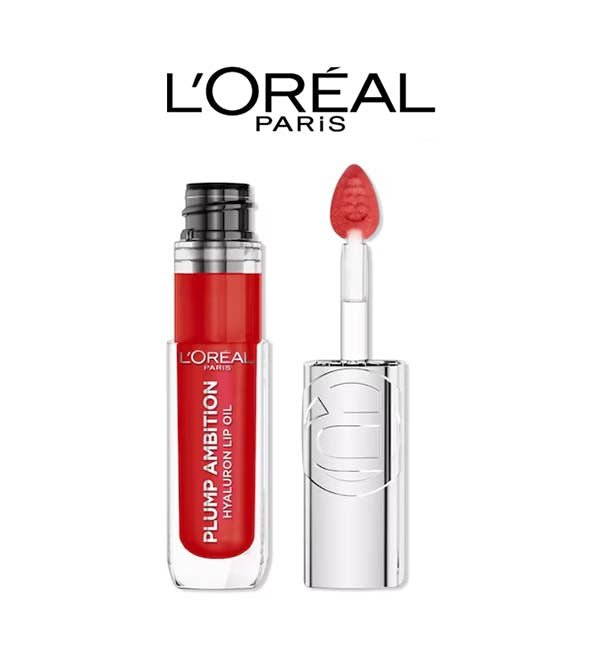 L'Oréal Paris LIP OIL PLUMP AMBITION 380 Rouge in Love – Image 2