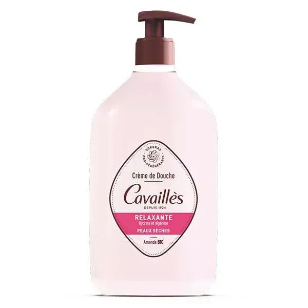 CAVAILLÈS relaxante Crème Douche Amande & Rose 750 Ml