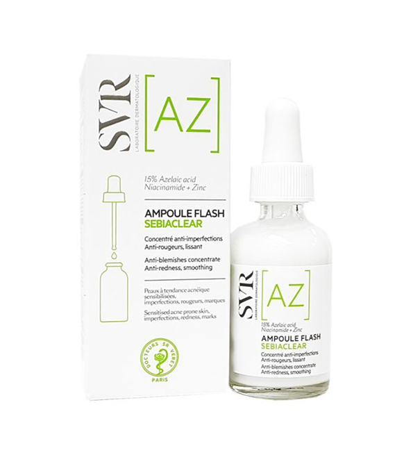 SVR AMPOULE AZ SEBIACLEAR AMPOULE FLASH 30 ML