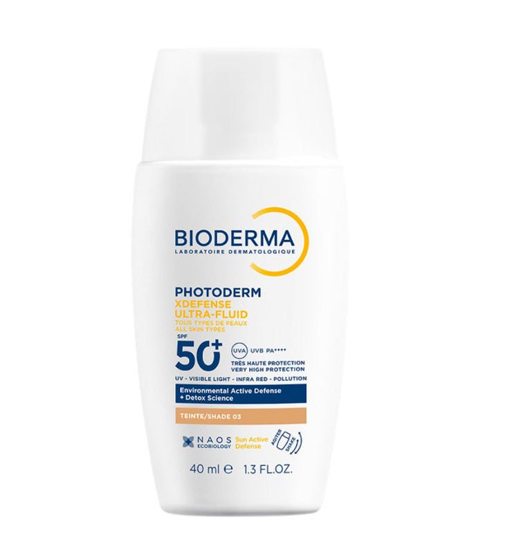 BIODERMA PHOTODERM XDEFENSE ULTRA FLUID SPF 50+ TEINTE 03 40ML