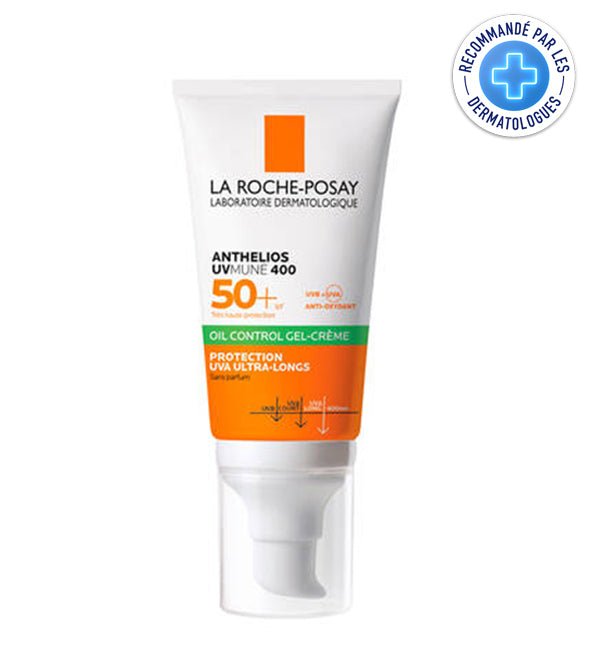 La roche-posay anthelios oil control invisible spf50+ peau m à g 50ml = Eau thermale 50ML OFFERT – Image 2