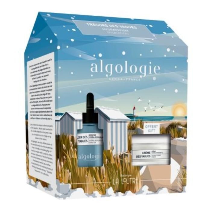 ALGOLOGIE ELIXIR DES VAGUES BOOSTER HYDRA RESSOURCANT = CREME DES VAGUES 50 ML OFFERT