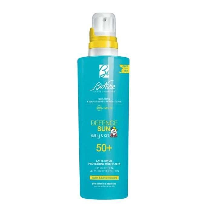 BIONIKE DEFENCE SUN SPF 50+ ENFANTS ET BEBE LOTION SPRAY 200ML