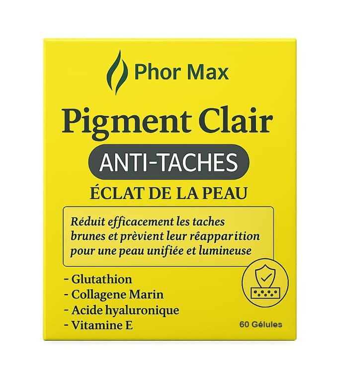 PHORMAX PIGMENT CLAIR ANTI TACHES 60 GELULES