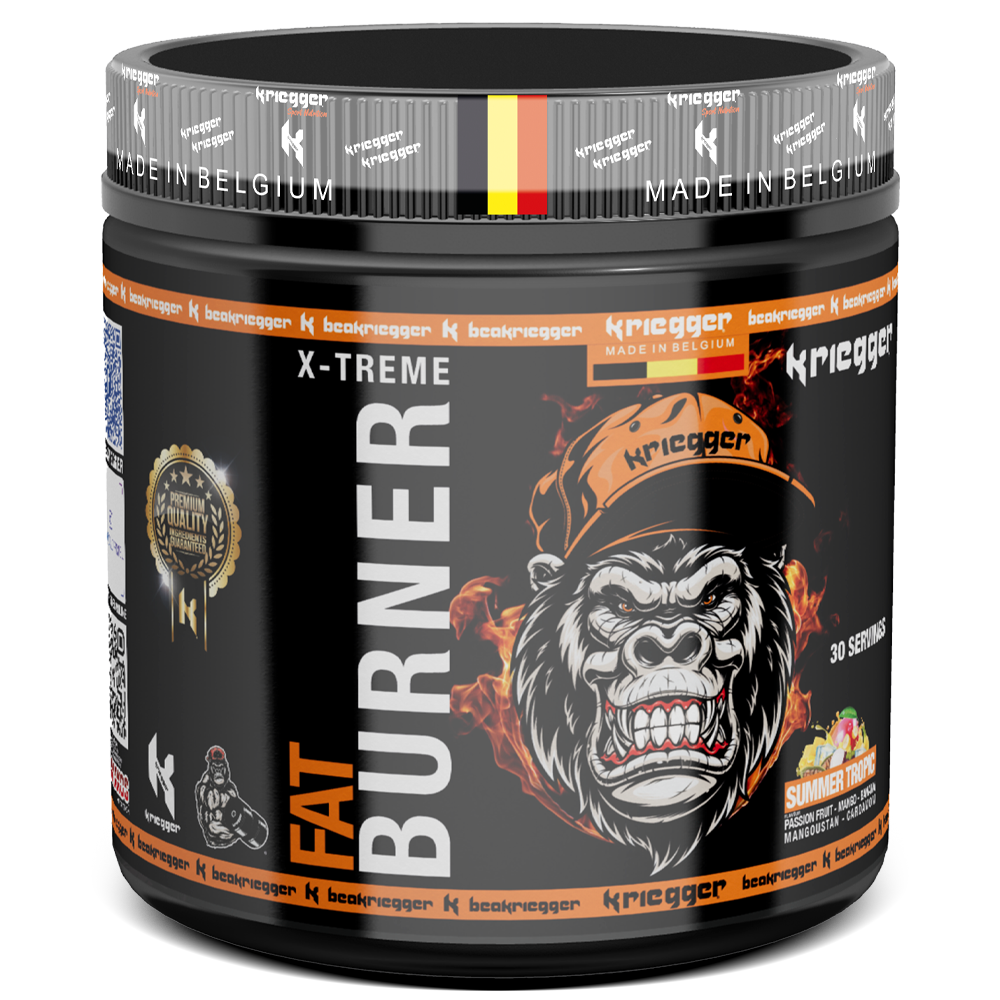 Kriegger FAT BURNER X-TREME 300 g - 30 doses – Image 4