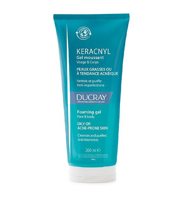 Ducray - Keracnyl Gel moussant - 200 ml