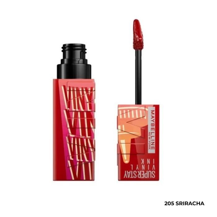 Maybelline New York - Brillant à lèvres Superstay Vinyl Sauce LTD 205