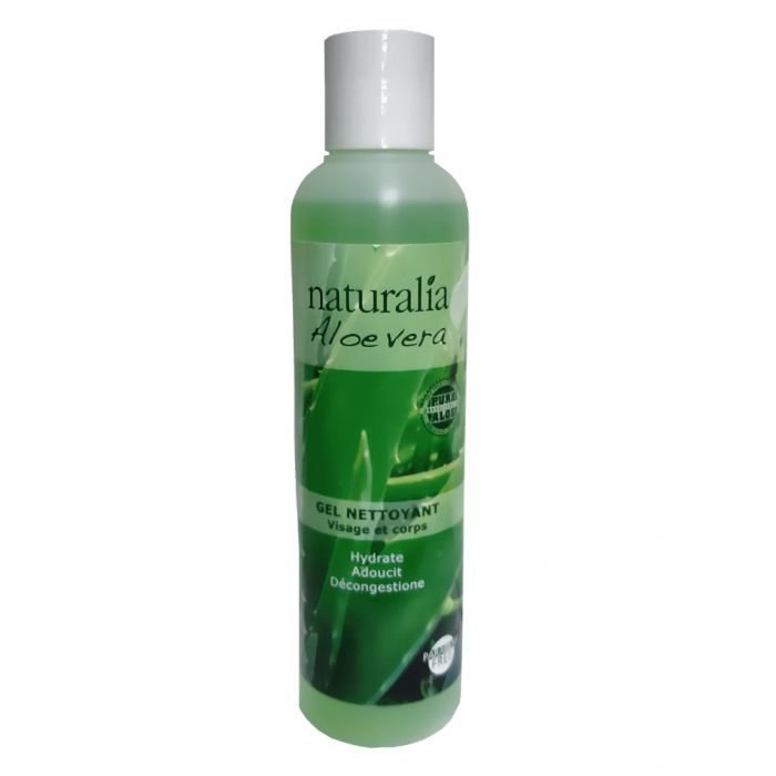 Naturalia aloe vera gel nettoyant visage et corps 200 ml