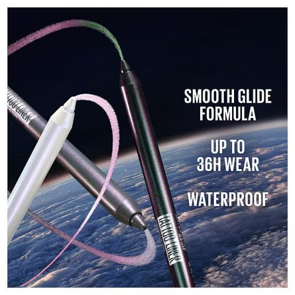 MAYBELLINE TATTOO LINER SHARPANABLE CRAYON GEL 823 AURORA FLIP – Image 5