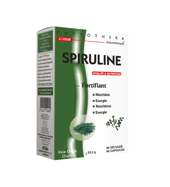 PHYTOTHERA Spiruline 60 gélules