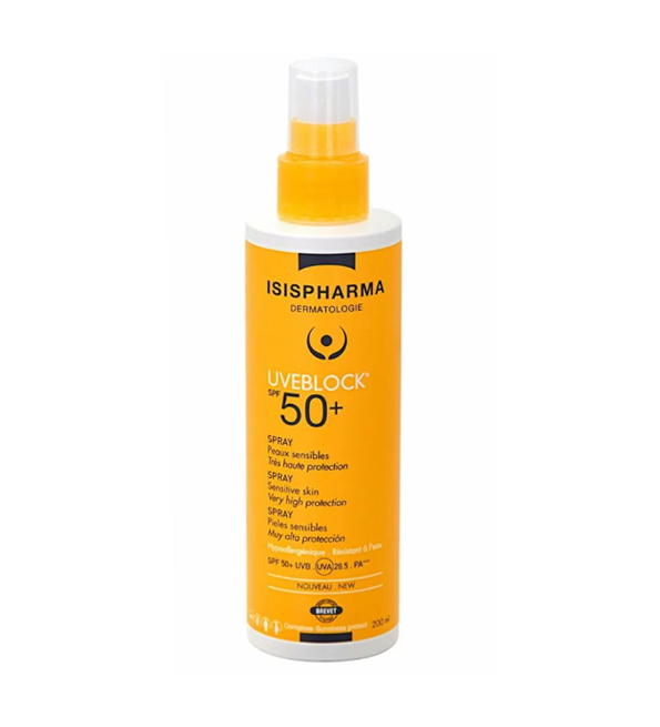 Isispharma UVEBlock Spray Solaire Invisible Spf50 – 200ml
